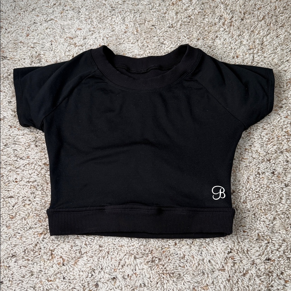 Bombshell Sportswear Black Crop Top